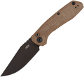 Zero Tolerance Auto 0512 Button Lock Brown