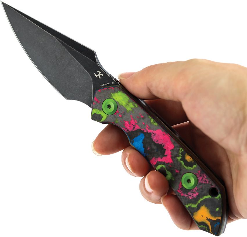 Kansept Knives Fenrir Fixed Blade 80s Camo