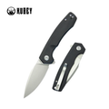 Kubey Calyce Liner Lock Flipper Folding Knife Black