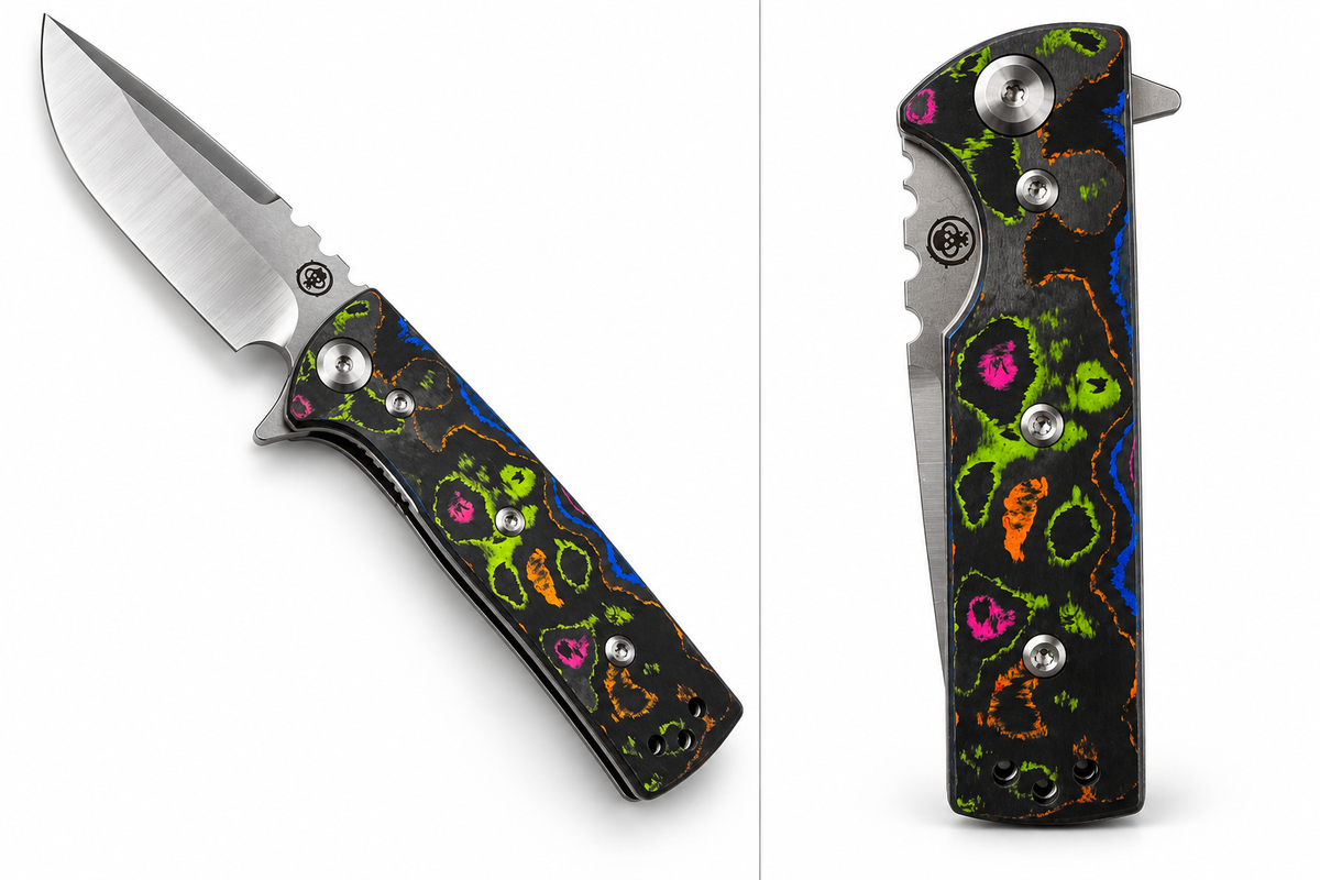 Chaves T.A.K. Redencion 80s Camo Carbon Drop Point